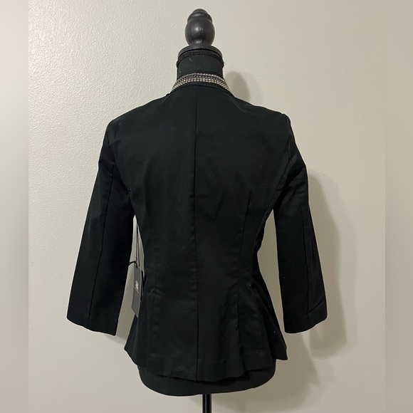 Rock&Republic NWT fitted jacket with rhinestones. Size 8. - Picture 3 of 6